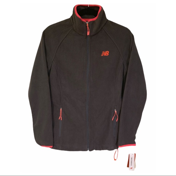 NEW New Balance Jacket NEW WITH TAGS Premium Fleece jacket Zip-up Size S - Picture 2 of 9